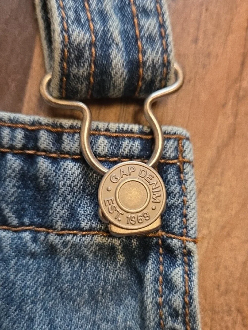 Gap NWT. Classic Blue Denim Overalls